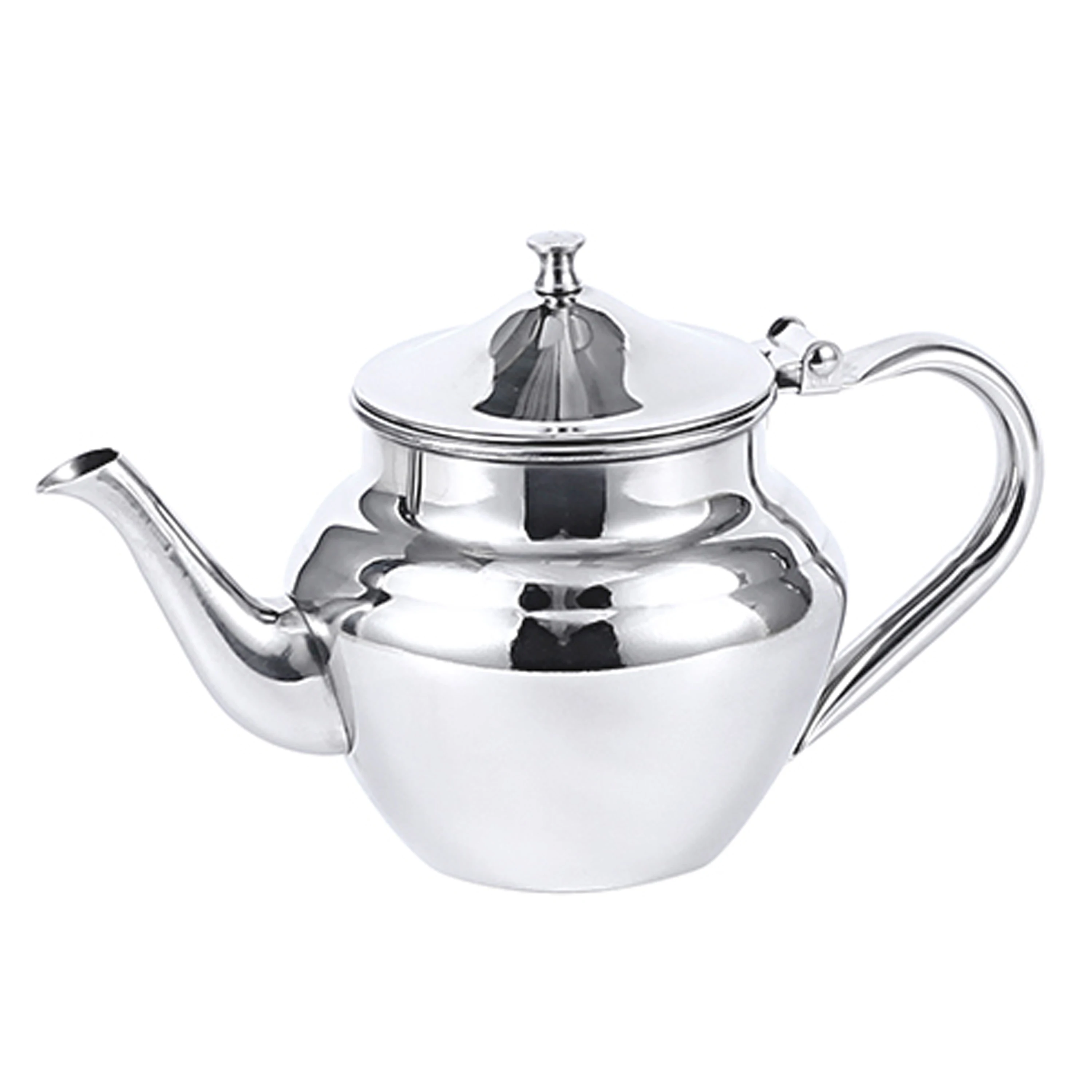 hot sale arabic moroccan turkish style stainless steel  tea pot with LFGB  certificate kettle