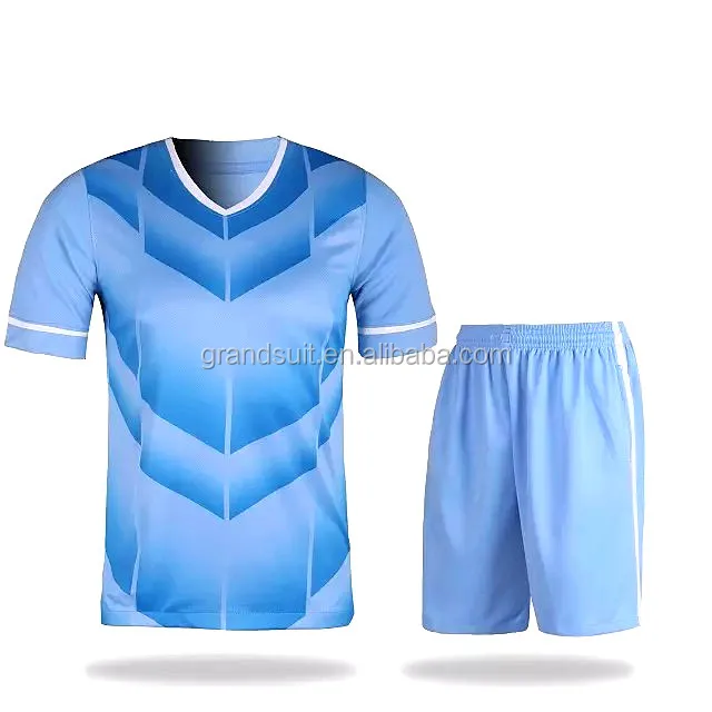 Blue And White Soccer Uniforms Wholesale 2019 New Item Soccer Jersey Buy Outdoor Sports