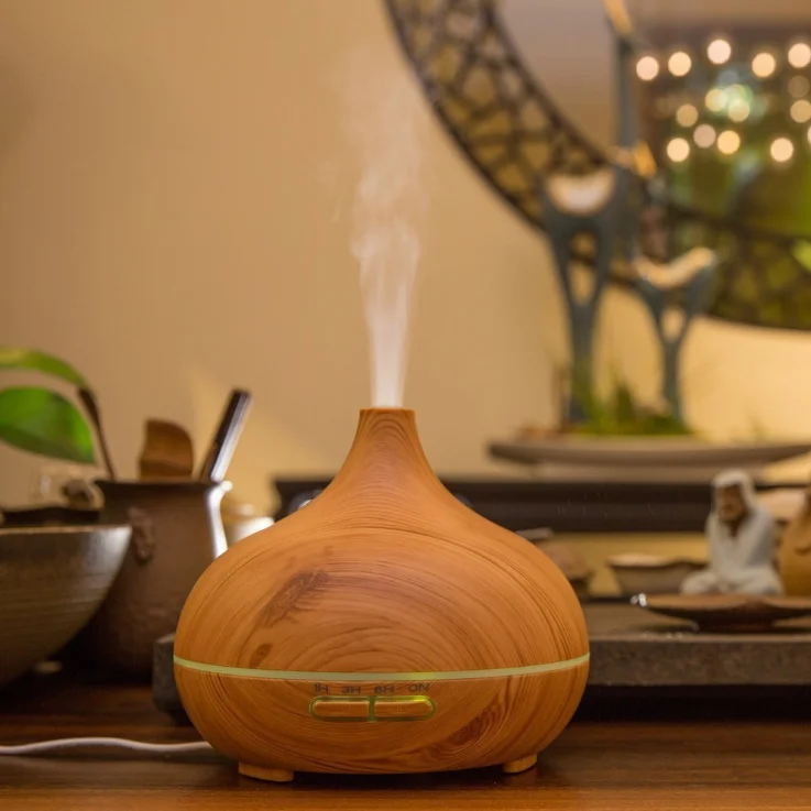 Electric Air Freshener Decorative Essential Oil Aroma Ultrasonic Diffuser Aromatherapy