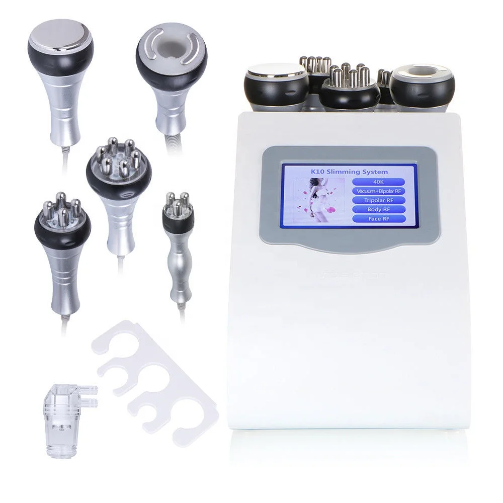 

40k vacuum anti cellulite slim ultrasonic body slimming cavitation machine, White