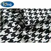 Mulinsen Textile Heavy Weight Knitted Polyester Spandex Printed Houndstooth Fabric With Foil Stamping