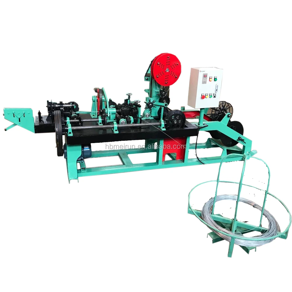 galvanized steel iron barbed wire making machine factory supplier/The factory has more than 20 years of experience