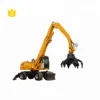 Scarp handler stationary electrical type material handler