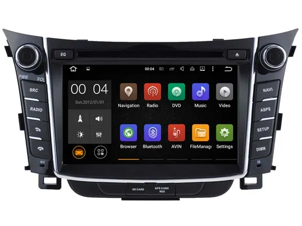 Perfect Android 9.0 Car Dvd Navi Player FOR HYUNDAI i30 2011-2013 audio multimedia auto stereo support DVR WIFI DAB OBD all in one 17