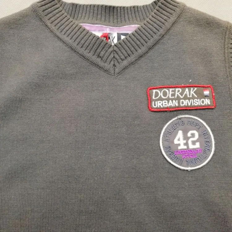 New designed oem service fashion kids' knitting vest sweater