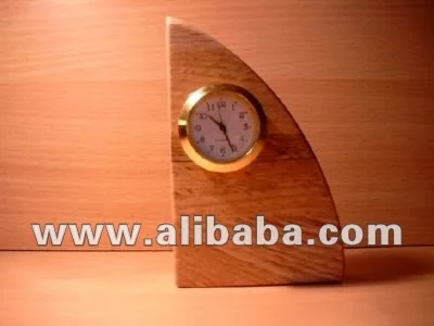 Wooden Nature Red Oak Desk Clock Buy Desk Clock Product On
