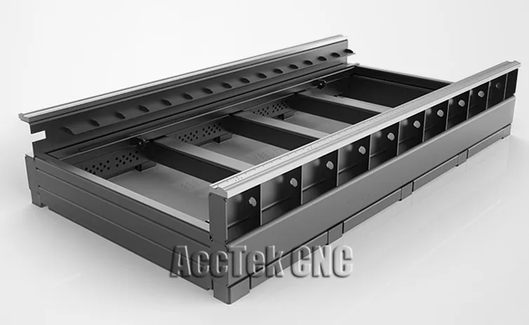 Double head fiber laser cutting machine for steel acrylic fiber laser cutter for metal and non-metal