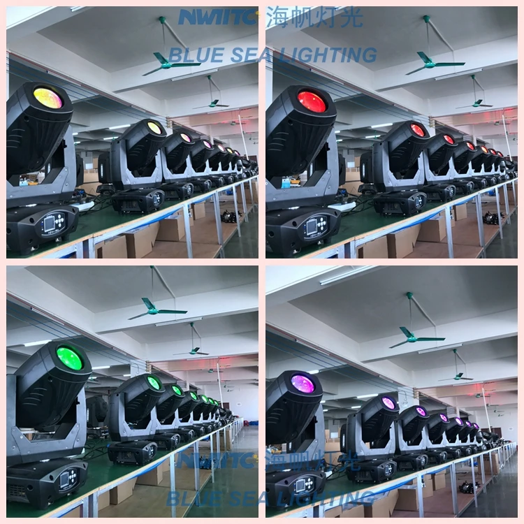 Pro dj bar stage dmx 200w led beam spot wash 3in1 moving head light