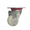 50mm top plate omni directional swivel wheels white pp spinning sewing equipment castor