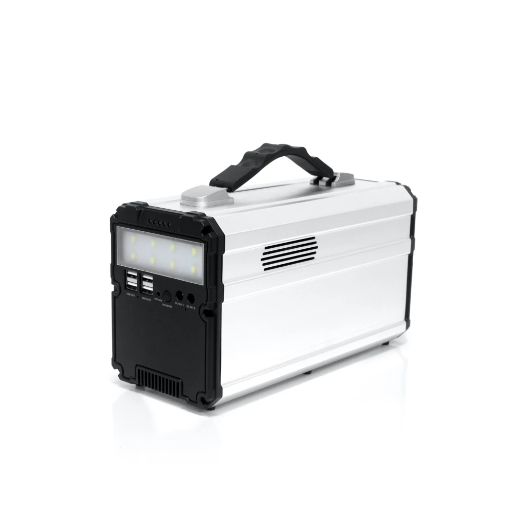Emergency Home Use UPS Power Source Charged by Solar Portable Generator Inverter Battery 100W 150w 200w Camping - ANKUX.COM