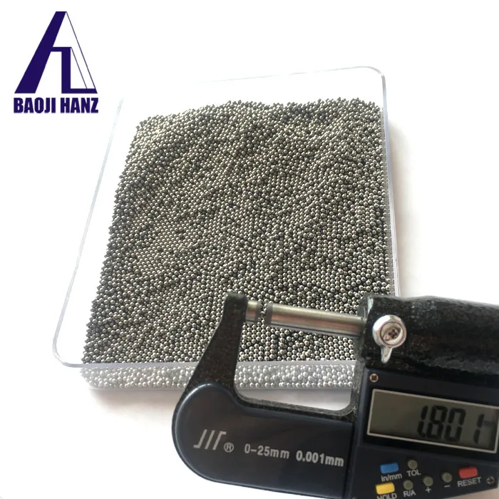 Best Sell 2.75mm Polished Tungsten Heavy Alloy Ball Wolfram/tungsten