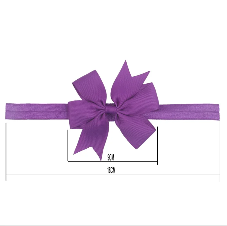 Fashion Flower Hair Accessories Pretty Ribbon Bow Hair Baby Clips Buy