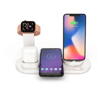 

SUNLINE 2019 Multi-function wireless charging station,quick charger station for all mobile phone