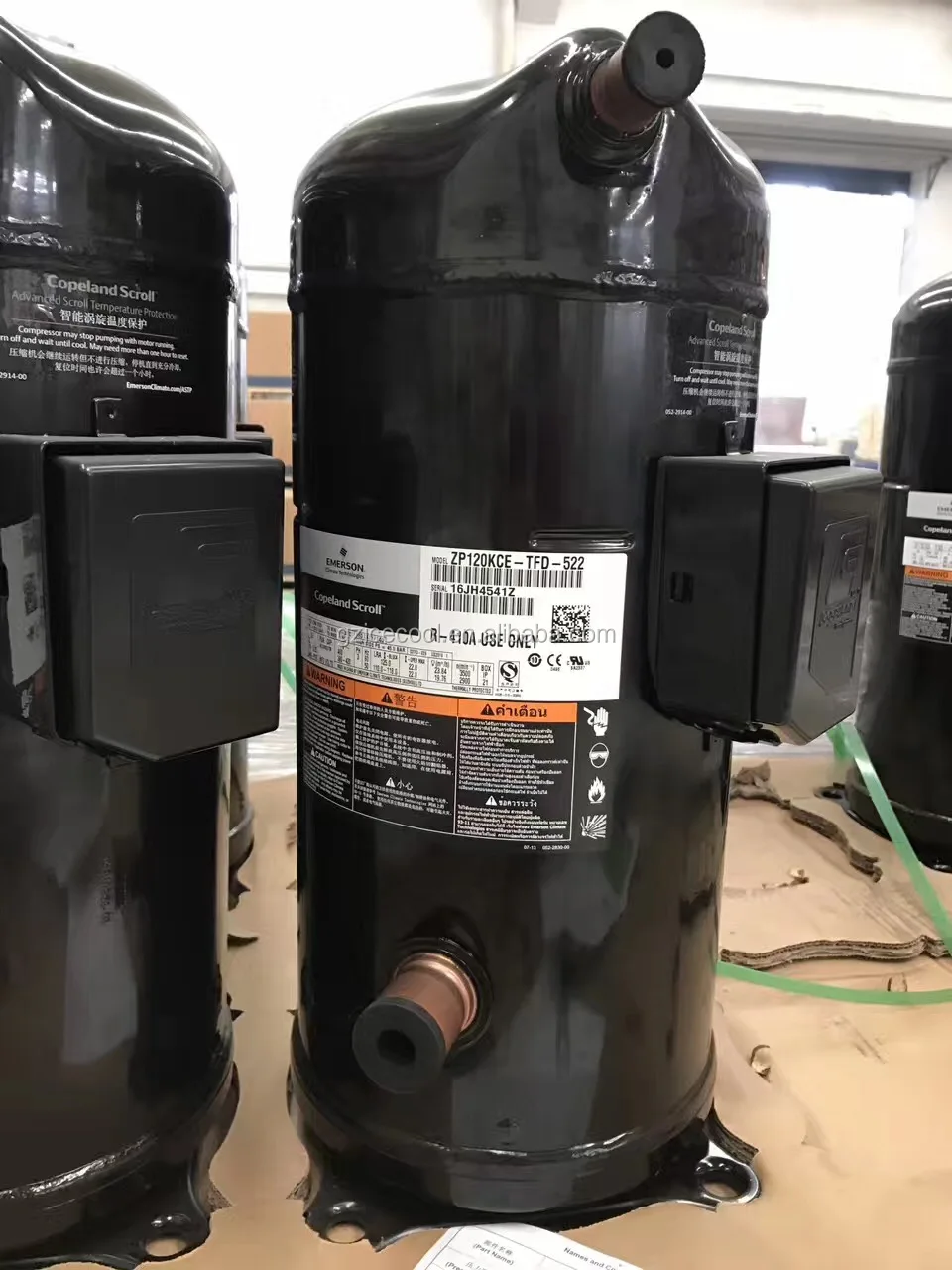 Original New 10hp Copeland Zp Refrigeration Compressor Zp120kcetfd522