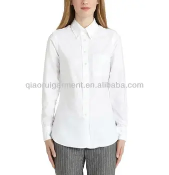 womens button collar oxford shirts