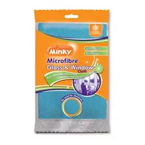 Buy Minky Jumbo Microfibre Glass Window Cloth Pack Of 2 In