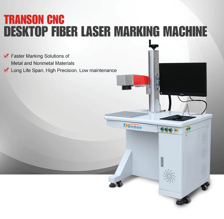 100w High Power 3D  Fiber laser Marking Machine Desktop Type
