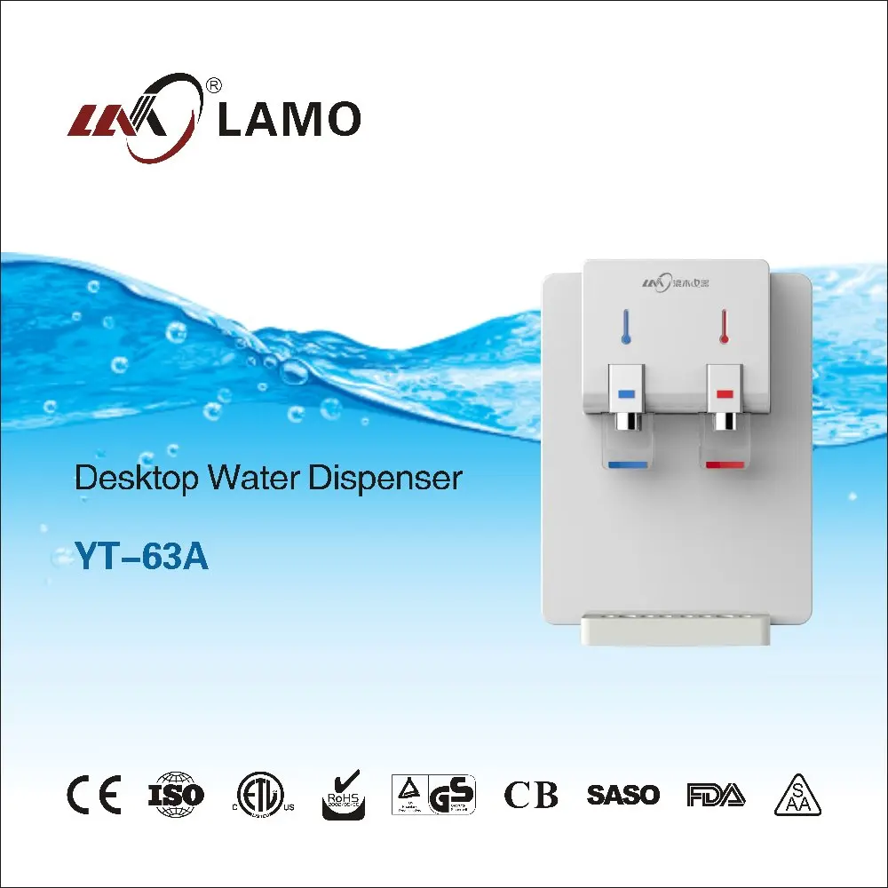 2018 New Yt63a Electric Cooling Small Countertop Hot And Cold Drinking