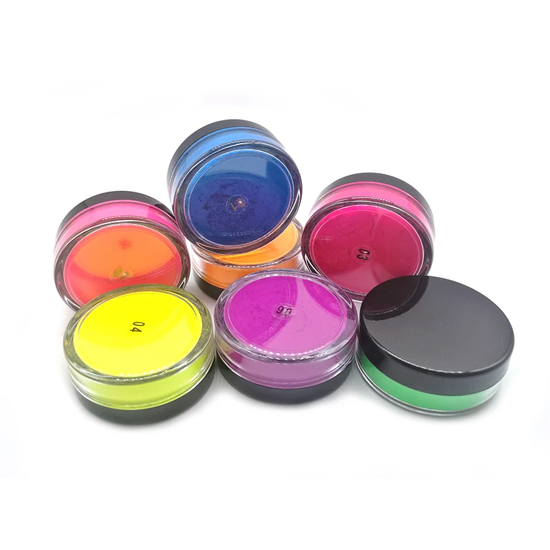 

Private Label Pigmented Loose Powder neon pigment eyeshadow Make your own logo loose eyeshadow powder, 7 colors