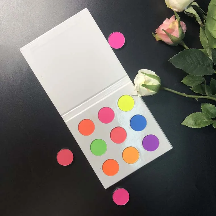 

Private Label Cosmetics Makeup 9 Color high quality hot selling Cardboard Eyeshadow Palette
