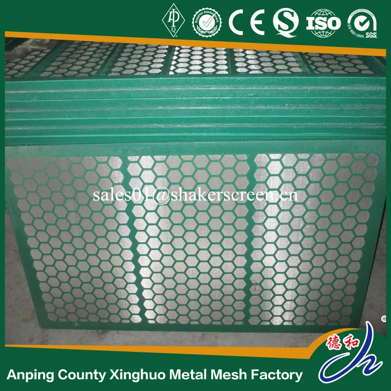 Oil drilling replacement filter screens for Mongoose shale shaker