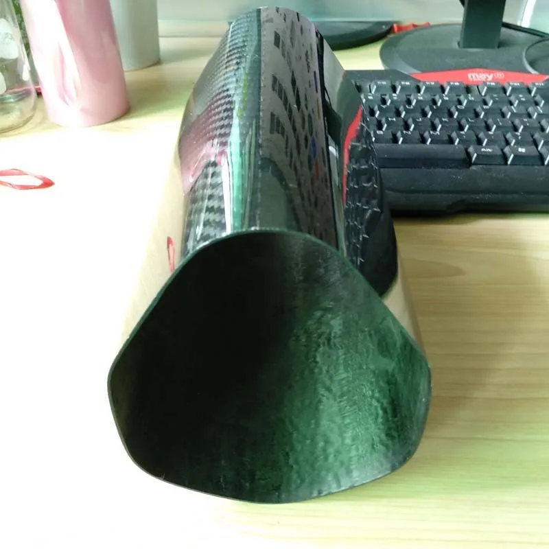 Oem Custom Size 3k Carbon Fiber Triangle Pipe,Cfrp 95130mm Carbon