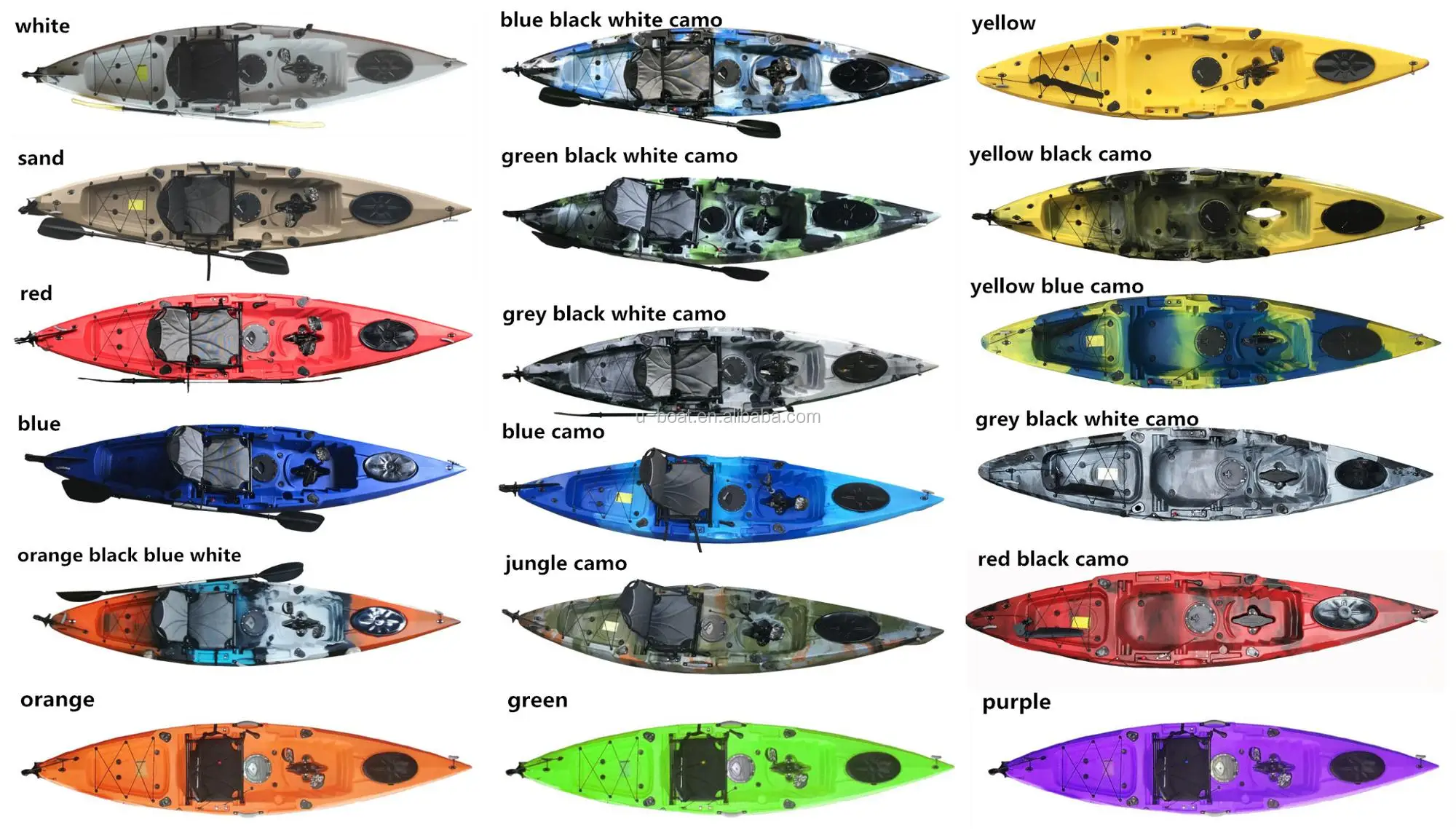 Tandem Pedal Drive Kayak With Two Aluminum Fishing Chair Buy Pedal