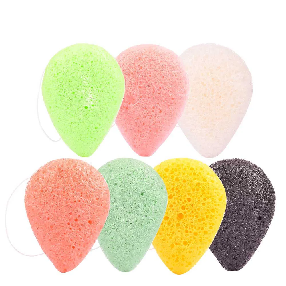 

Japanese natural konjac facial sponge/ Facial Cleansing Konjac Sponge free sample, Customized color