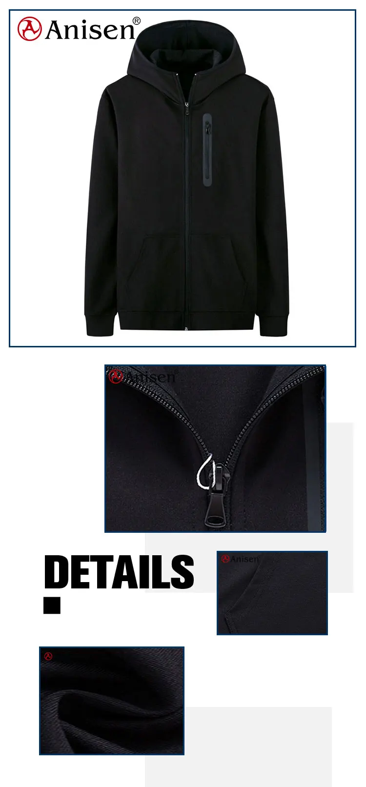 DG-S336 man zip hoodie