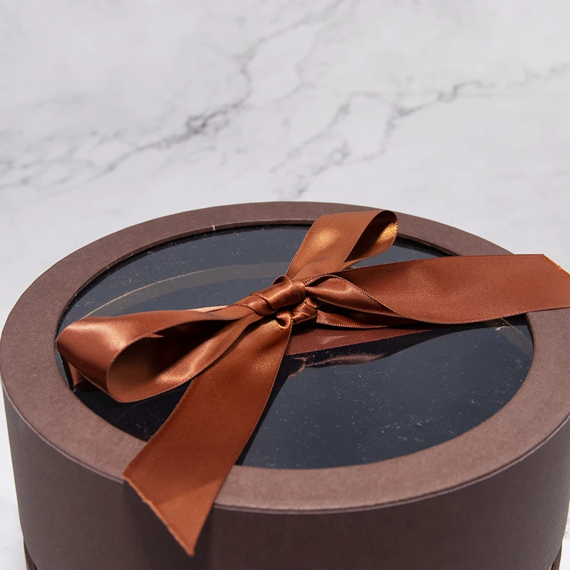 
luxury hot selling preserved flower floral gift box with bow 