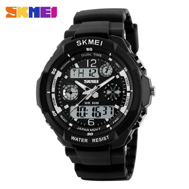 

Top Sale Original SKMEI 0931 Shock Resistant Dual Display Digital LED Child Watch