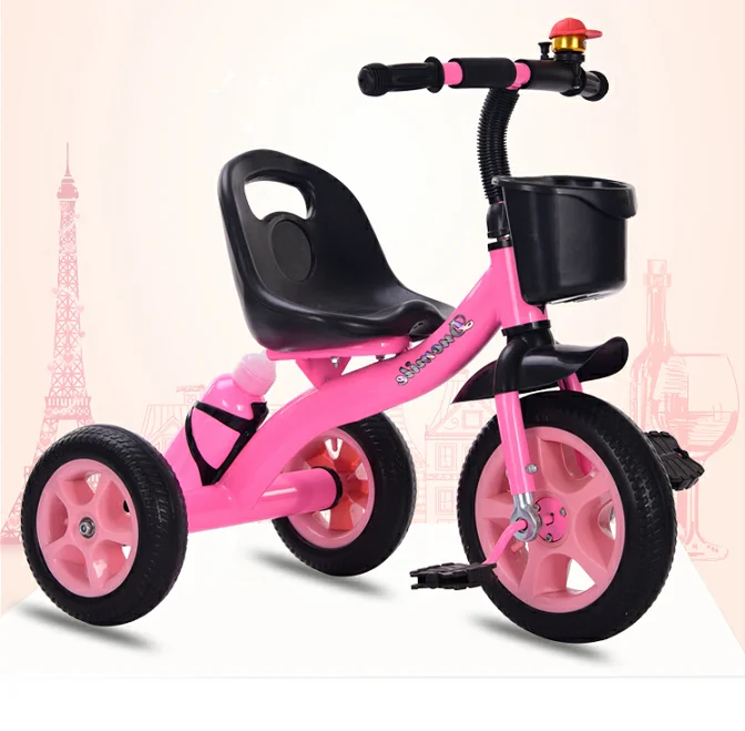 Child 3 Wheel Trike Bike Plastic Steel Material Simple Model Children ...