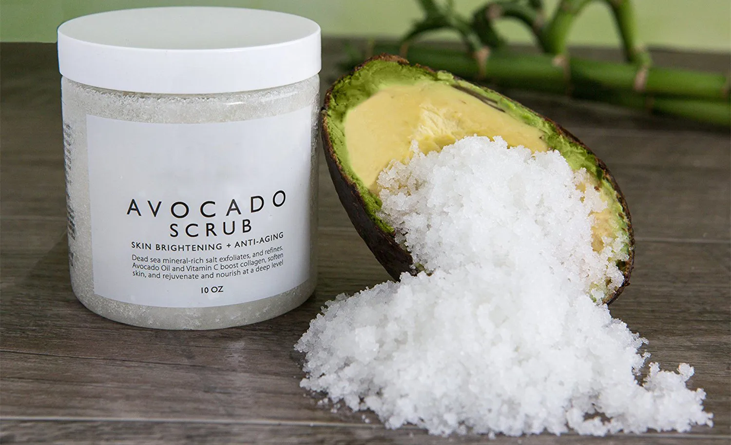 Private Label Exfoliating Scrub for Skin Brightening Avocado Body Scrub