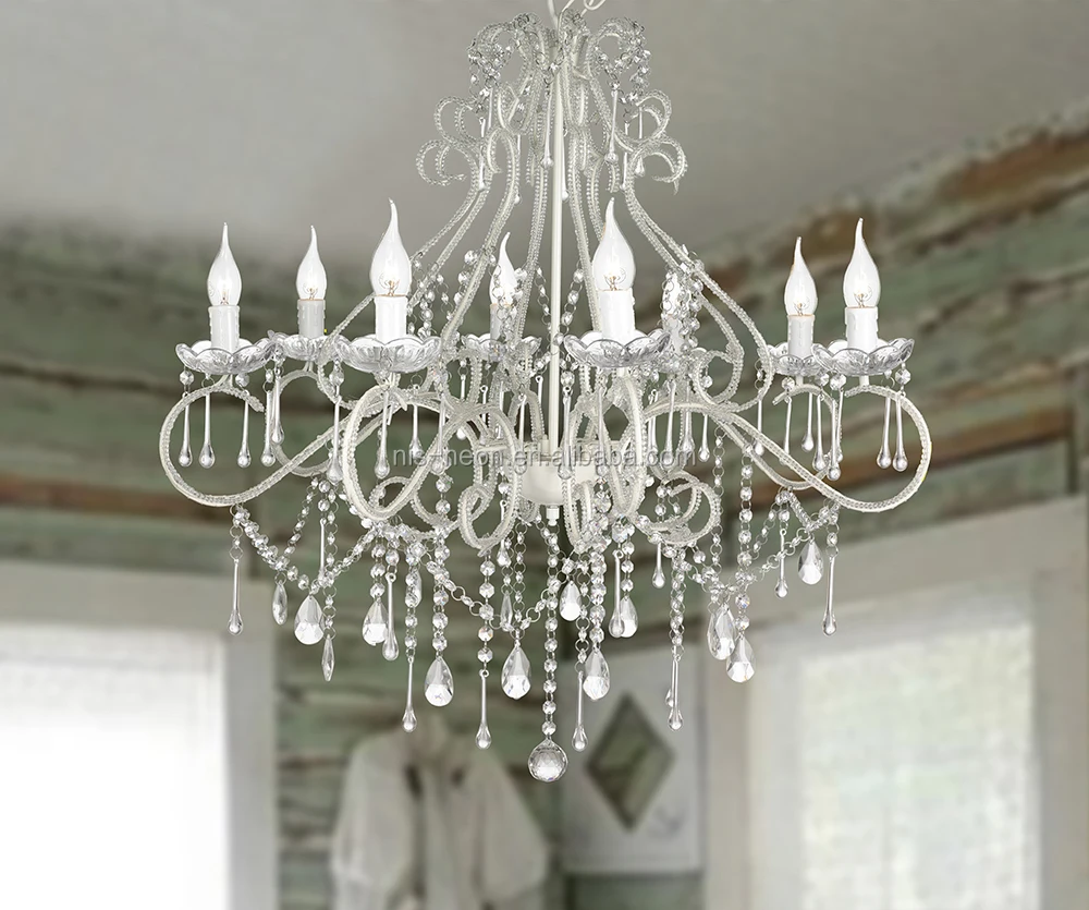 White marie therese chandelier