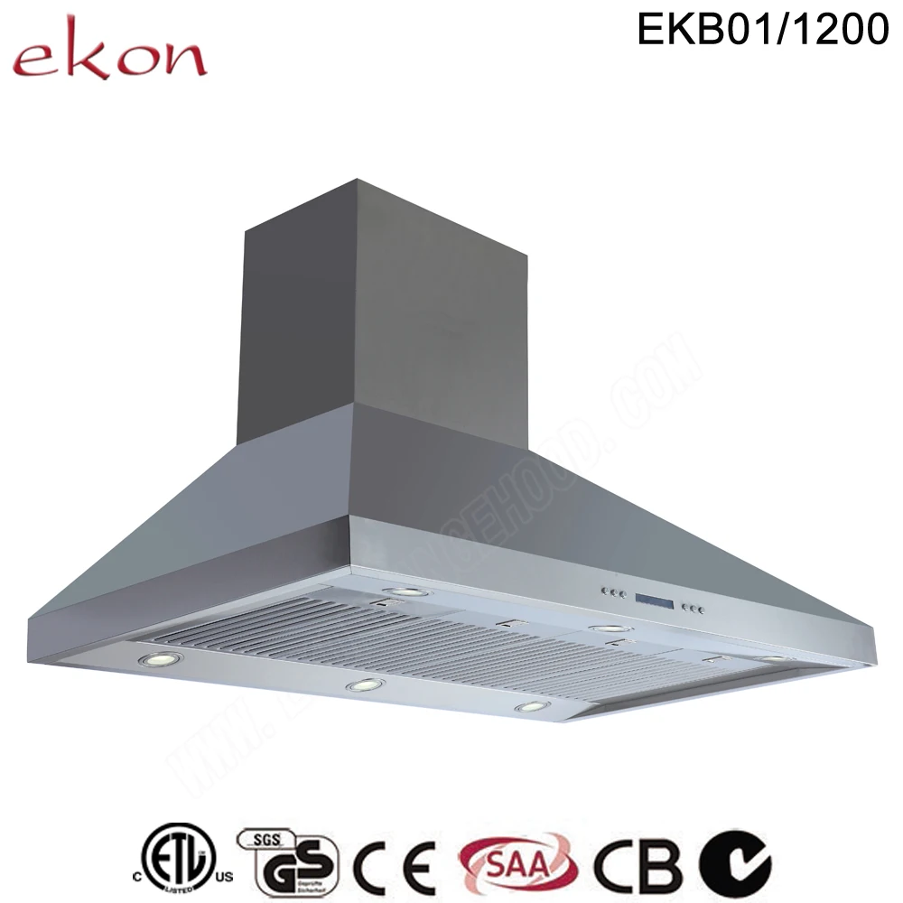 Saa Ce Gs Roved 120cm Wall Mount Customized Made Stainless Steel Saa Ce Gs Roved 120cm Wall Mount Customized Made Stainless Steel Commercial Bbq Range Hood