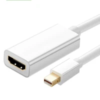 

Mini DisplayPort to HDMI Adapter Support 4K Mini DP to HDMI Male to Female Converter Thunderbolt 2 to HDMI Compatible