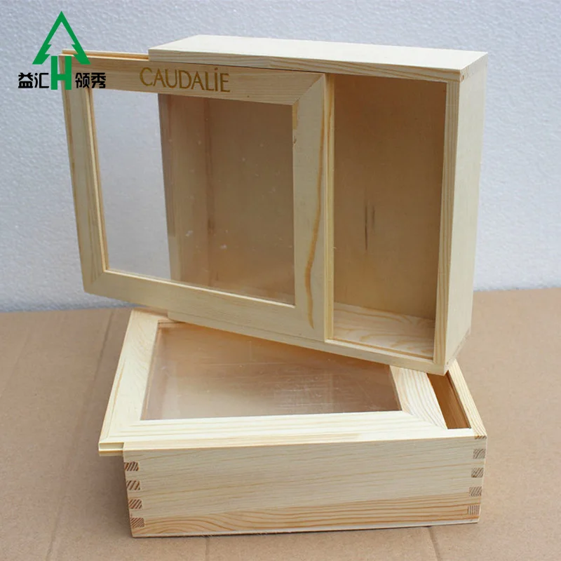 square wooden boxes for sale