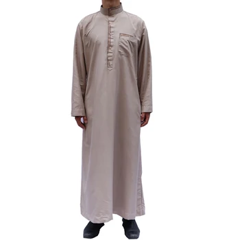 Cheap Price Qatar Model Islamic Dress With Standing Collar - Buy Cheap ...