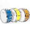 various color snare drums in factory