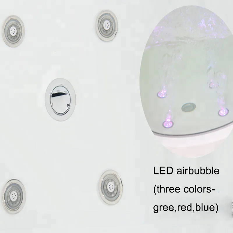 High Quality Glass Acrylic Massage Function Small Pool Baby Spa Bathtub