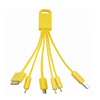 Multifunctional white one for three tow line mobile phone charging line USB mode 2