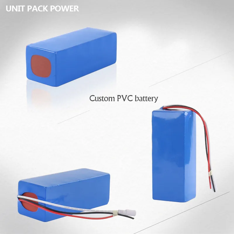 Factory DIY 36 volt ebike battery pack 36v 10ah lithium battery with charger and 20A BMS