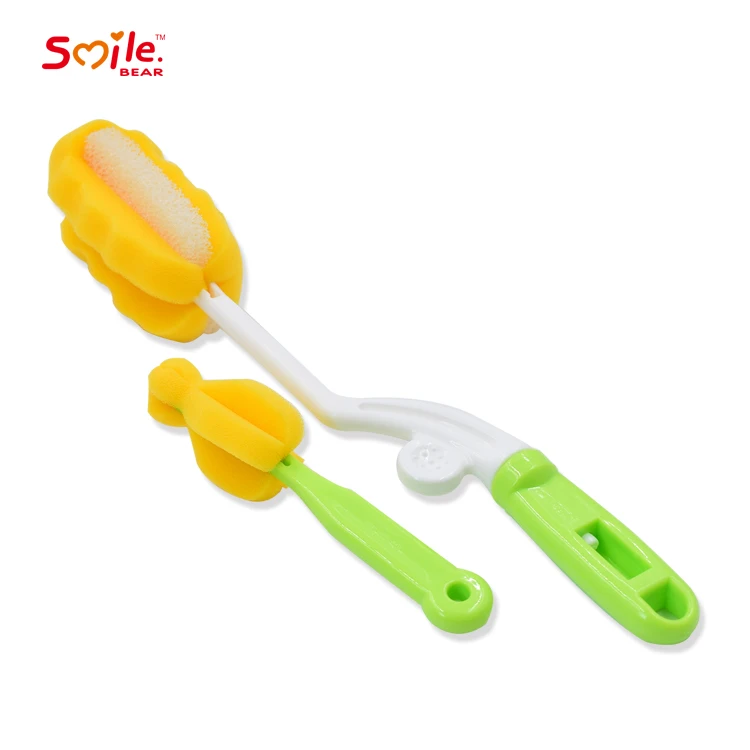Fda Approved Rotating Baby Bottle Cleaning Brush Set Buy Baby Bottle