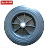 8 inch powder wheel solid rubber dustbin wheels made in China
