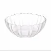 4-Piece arc glass bowls glass goldfish stem and bowl