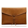Dreamtop DTG361 new design business conference A4 file clutch real leather OEM file bag document