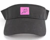 Cotton chino twill custom logo printed sun visor