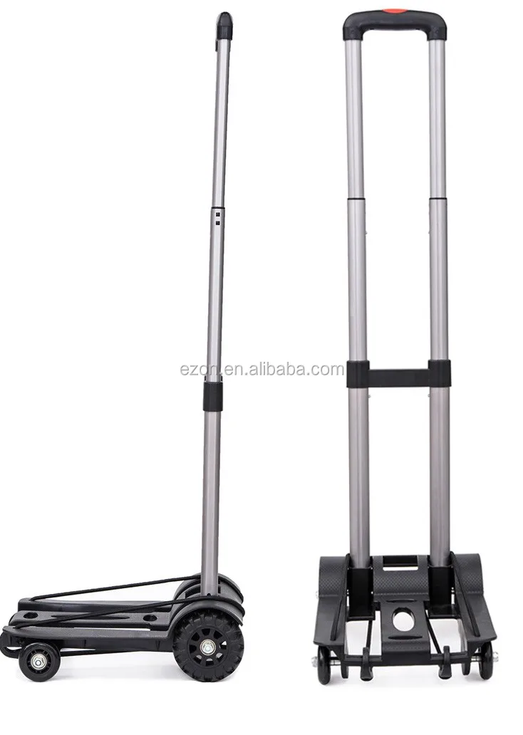 Household Folding Luggage Cart,Fashion Travel Folded Luggage Cart