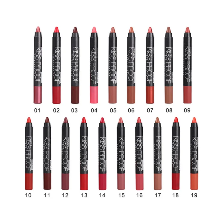 

Promotion long lasting color-proof matte lipstick pencil