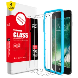 SmartDevil Curved Tempered Glass Screen Protector iPhone 6 7 8